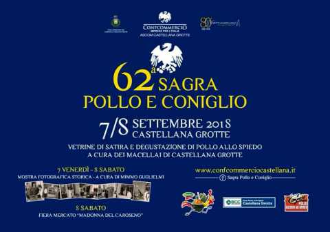 Castellana Grotte, torna la Sagra del pollo e del coniglio